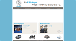 Desktop Screenshot of finintegra.com
